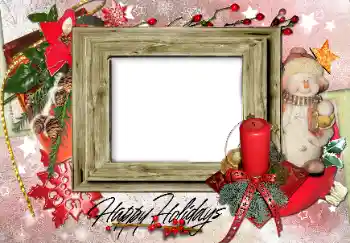 Efek foto dari kategori Perayaan anak-anak № 89470. Teks pada bingkai: Happy Holidays
